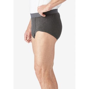 KingSize Classic Cotton Briefs 3-Pack - 1 of 4