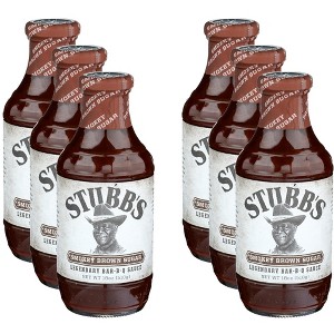 Stubb’s BBQ Sauce Smokey Brown Sugar - Case of 6 - 18 OZ - 1 of 4