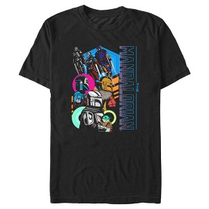Men's Star Wars: The Mandalorian Colorful Retro Poster T-Shirt - 1 of 4