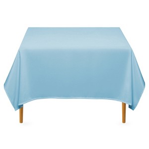 Lann's Linens Polyester Fabric Tablecloth for Wedding, Banquet, Restaurant - 54 Inch Square - 1 of 4
