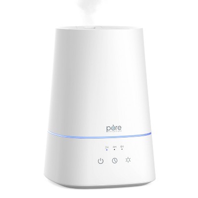 Pure Enrichment Extra-Large Ultrasonic Cool Mist Humidifier with Optional  Night Light White