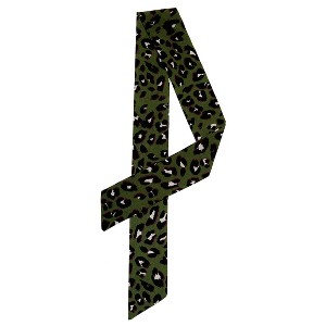 Allegra K Women's Long Neckscarf Fashion Leopard Print Skinny Scarf 88x5cm/35x2" 1 Pc - 1 of 4