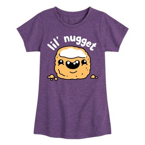 Girls' - Instant Message - Lil Nugget Fitted Short Sleeve Graphic T-Shirt - 1 of 4