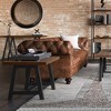 Hawkins Metal/Wood End Table Walnut - WyndenHall: Modern Industrial, Accent, Living Room, Bedroom - 2 of 4