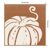 Amanti Art Autumn Tones VI Dark Orange by Anne Tavoletti Framed Canvas Wall Art - 4 of 4