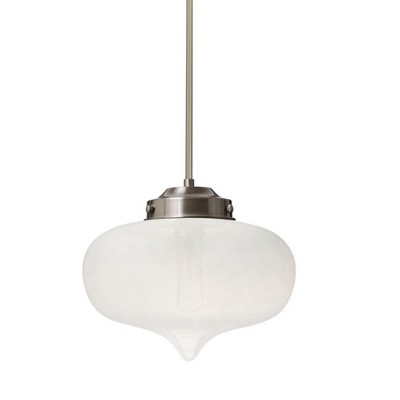 Besa Lighting Mira 1 - Light Pendant in  Satin Nickel