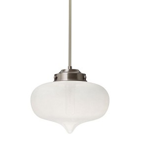 Besa Lighting Mira 1 - Light Pendant in  Satin Nickel - 1 of 1