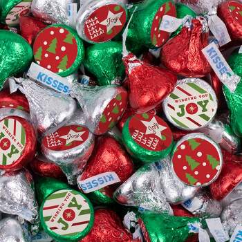Christmas Candy Party Favors Chocolate Hershey's Kisses Bulk - Joy