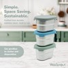 WeeSprout Stainless Steel Food Storage Containers – Set of 3 (3 oz, 6.10 oz, 12.85 oz) - 4 of 4