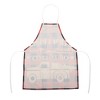 Unique Bargains Christmas Aprons Linen Red Black Beige 21.65"x26.77" 1 Pcs - 4 of 4