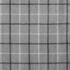 Plaid Faux Leather Tab Top Curtain Panel with Fleece Lining(Only 1 Pc Curtain Panel) - 2 of 4