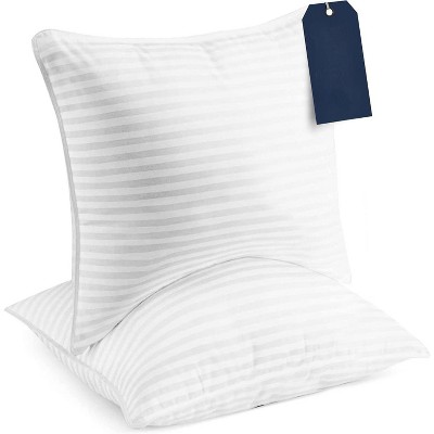 Attop 26 x 26 Down Alternative Pillow Insert for Bed, Couch, and Sofa(Set of 2)