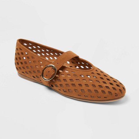 Обувь Universal Thread Women’s Sia Flats with Memory Foam Insole - Universal Thread™ Cognac 8