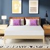 FDW 8 Inch Green Tea Memory Foam Mattress Cooling Gel Infused Mattress,Fiberglass Free/CertiPUR-US Certified/Bed-in-a-Box,White - 2 of 4