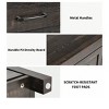 6 Drawer Tall Chest Dresser Modern Wooden Storage Cabinet with Smooth Gliding Drawers for Bedroom Closet Hallway Entryway Spacious Dresser - 4 of 4