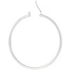 Slickblue Women's Classic Fashion Hoop Earrings, 30mm & 40mm Sizes, Rose Gold, Gold, Silver, Lever Back Jewelry - 2 of 3