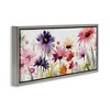 Stupell Industries Pink & Purple Blossoms Black Framed Floater Canvas Wall Art - 3 of 4