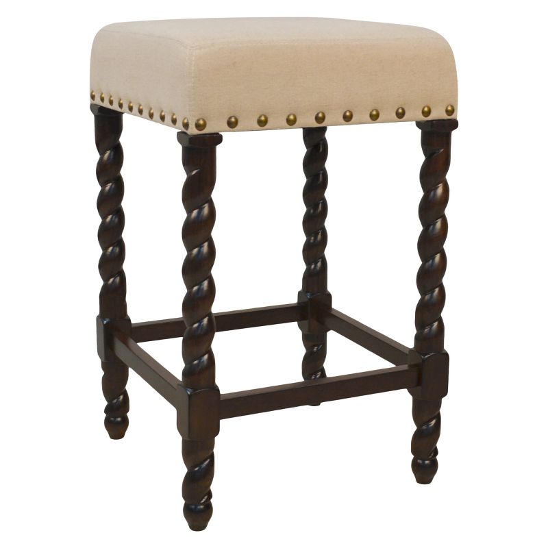 24" Cadmus Counter Height Barstool - Carolina Chair & Table, 1 of 7