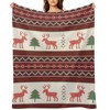 DSANE Reindeer Christmas Tree Christmas Throw Blanket Soft Fleece Christmas Blanket Cozy Flannel Throw for Couch Bed - 2 of 4