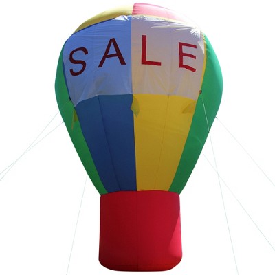 Northlight 16-Foot Roof Top Inflatable Balloon Advertising Display – Multicolor