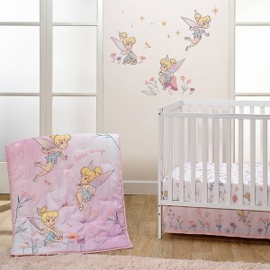 Lambs & Ivy 3pc Tinker Bell Crib Bedding Set - 1 of 4