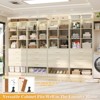 Aheaplus Closet Organizer with 3 Drawers,  Freestanding Wardrobe System with Shoe Shelf - 2 of 4