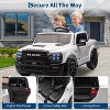 2 Seater Electric Car for Kids, 24v Ride on Truck with Remote Control, Toddler Ride on Toys with Spacious Truck Bed, 3 Speed, LED Lights - 4 of 4