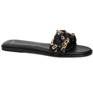 Avenue Women's Wide Width Chain Kitty Sandal - 1 of 4