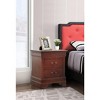 Kumasinova 21 Inch Nightstand with 2 Drawers,Bedside Tables with Metal Handles,End Table for Bedroom,Living Room - 2 of 4