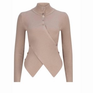 Women's Wo's Asymmetrical Buttons Top - Curaae - 1 of 1