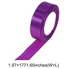 Unique Bargains Ribbons for Crafts Satin Multipurpose for Gift Wedding & Hair Accessories Polyester 866.14x0.98inch 1 Pc - 3 of 4