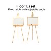 Staples Display Easel 64 Natural Oak 28219US/50447US - 4 of 4