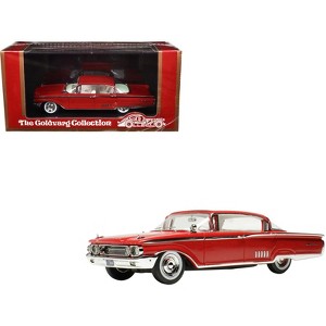 1960 Mercury Park Lane 4 Door Sedan Signal Red with White Interior Limited Edition 1/43 Model Car by Goldvarg Collection - 1 of 4