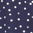 navy polka dots