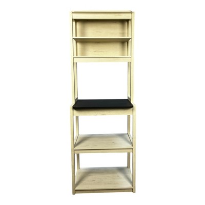 Vynxaria Multi-Tier Baker’s Rack Spacious Storage/Display, Sturdy Particle Board, Adjustable Shelves, Sleek Design, Easy Assembly