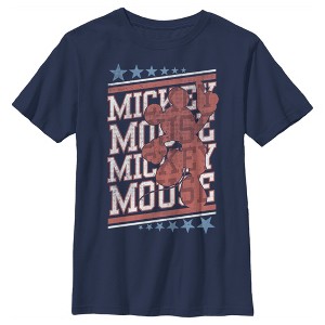 Boy's Disney Mickey Mouse Stars T-Shirt - 1 of 4