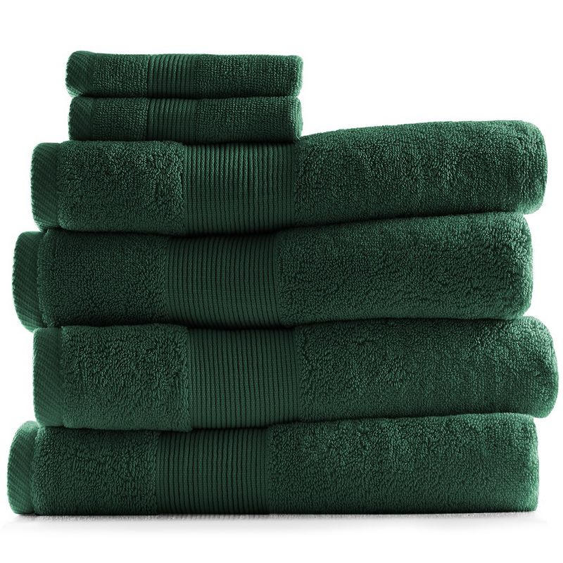 Hearth & Harbor 100% Cotton Towel Sets for Body and Face, 1 of 8