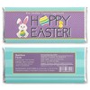 Big Dot of Happiness Hippity Hoppity - Candy Bar Wrapper Easter Bunny Party Favors - Set of 24 - 2 of 4