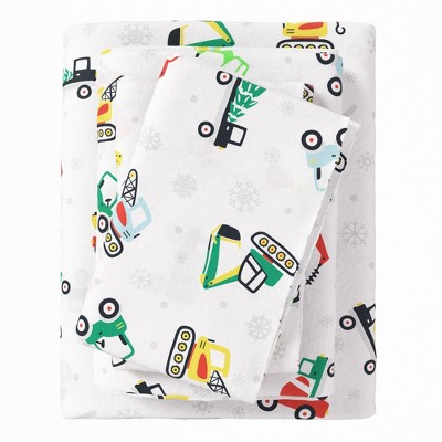 100% Cotton Christmas Flannel Sheets - Great Bay Home