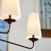 Quorum Lighting Euphora 6 - Light Chandelier in  Matte Black - 2 of 4