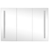 vidaXL LED Bathroom Mirror Cabinet 35"x5.5"x24.4" - 4 of 4