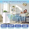 Acekool 10,000 BTU Portable Air Conditioner & Heater, 3-in-1 AC, Heat Pump, Fan, Dehumidifier, Remote, 24H Timer, Cools 450 Sq Ft, Window Kit - 4 of 4