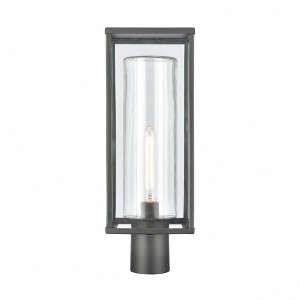 Elk Home Augusta 1 - Light Post Light in  Matte Black - 1 of 3