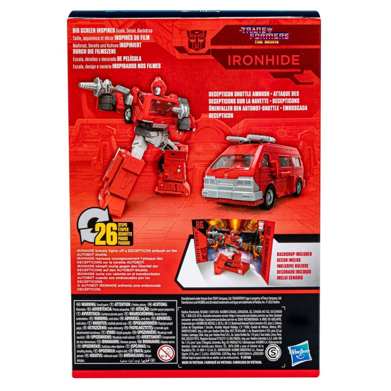 Transformers The Movie Ironhide Studio Series Action Figure, 4 of 6