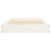 VidaXL Dog Bed White 28.1 in.x21.3 in.x3.5 in. Solid Wood Pine - 4 of 4