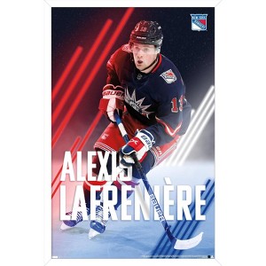 Trends International NHL New York Rangers - Alexis Lafrenière 20 Framed Wall Poster Prints - 1 of 4