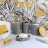 Evideco French Home Goods Refined Bathroom Essentials Set with Natural Bamboo - 5 pieces - 3 of 4