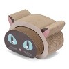 Cat Scratching Board with Removable Center Cute Cat Head Design with Catnip for Resting and Claw Care Indoor Use - LAOTIES - 4 of 4