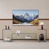 MAYEERTY C-shaped Clear Glass Side & End Table, Tempered Glass End Table Small Table - 4 of 4