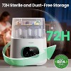 MOLWAY Baby Bottle Washer, Sterilizer and Dryer, All-in-One Pro Cleaning Machine for Bottles. - 3 of 4